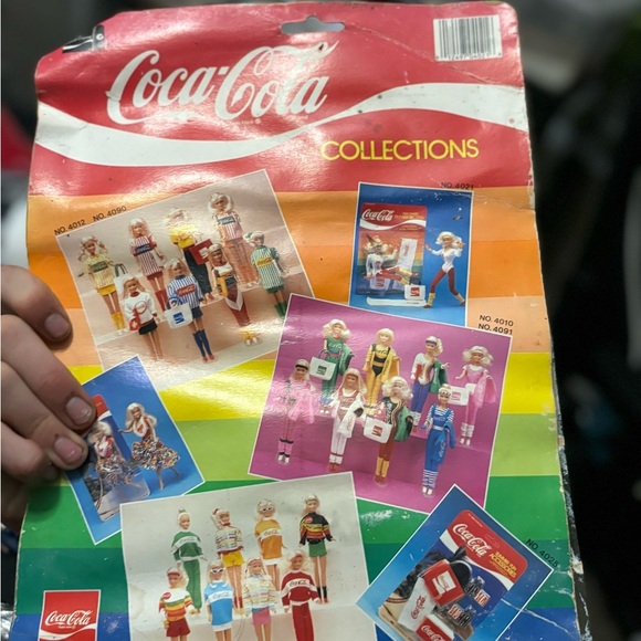 Coca-Cola Collectible Aerobic Doll Fully Jointed 11.5” vintage (x) - Picture 5 of 6